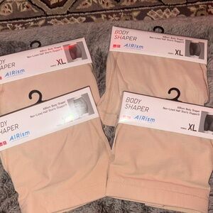 AIRism Uniqlo Body Shaper Shorts - beige